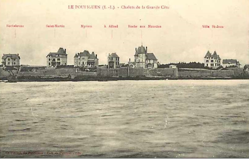 Le Pouliguen - Chalets de la Grande C�te  - Loire-Atlantique