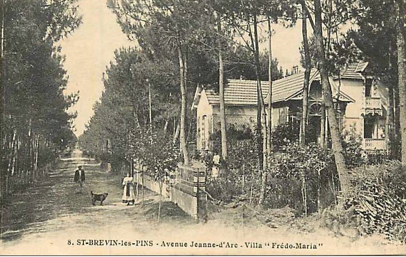 Saint-Br�vin-les-Pins - Avenue Jeanne d