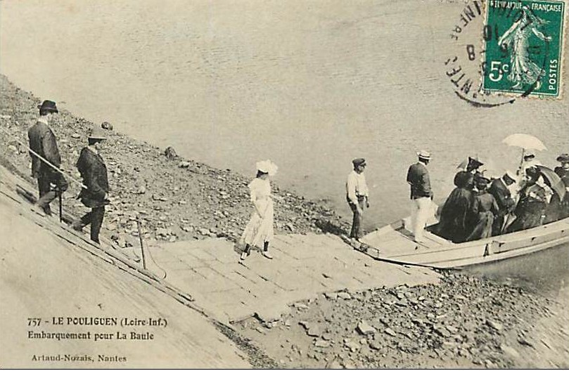 Le Pouliguen - Embarquement pour la Baule - Loire-Atlantique