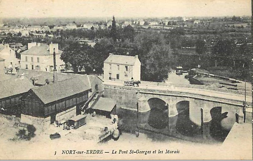 Nort-sur-Erdre - Le Pont Saint-Georges et les Marais - Loire-Atlantique