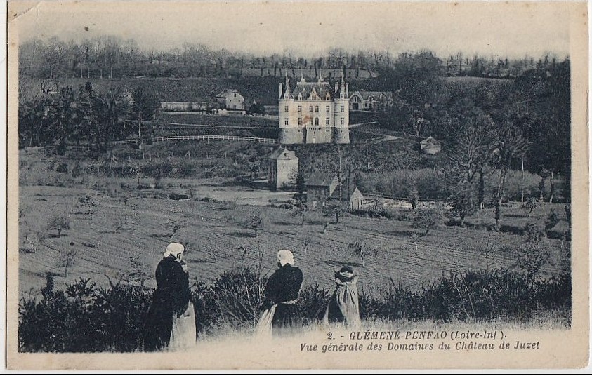 Gu�m�n�-Penfao - Vue G�n�rale du Ch�teau de Juzet - Loire-Atlantique