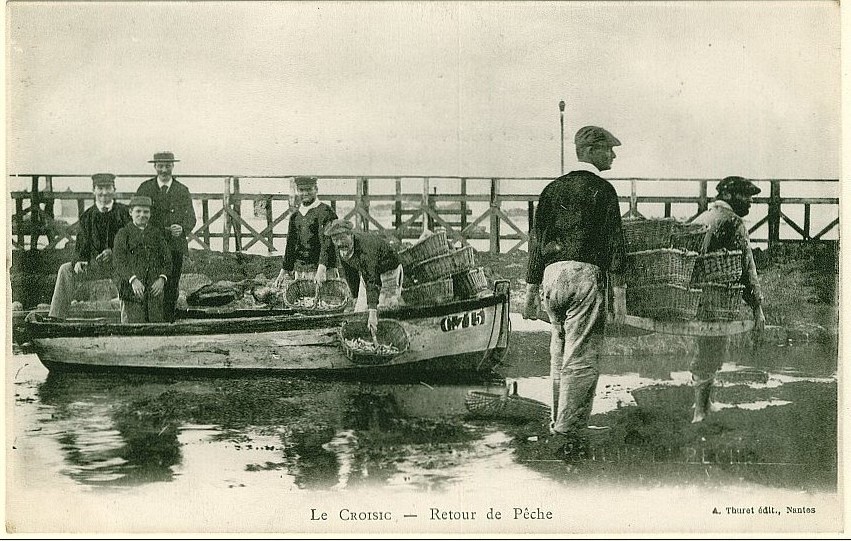 Le Croisic - Retour de P�che - Loire-Atlantique