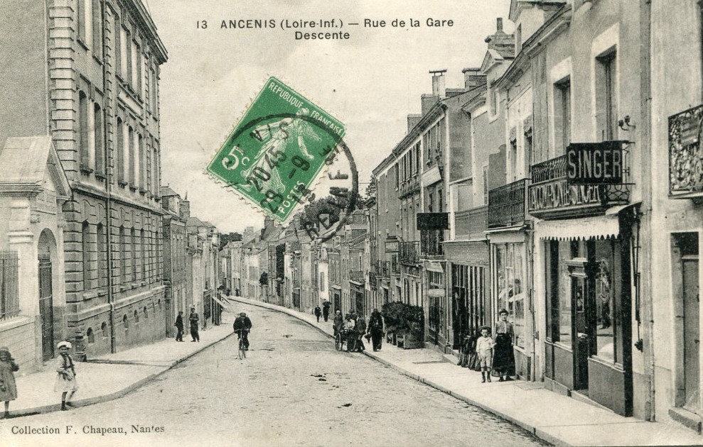 Ancenis - Rue de la Gare - Loire-Atlantique