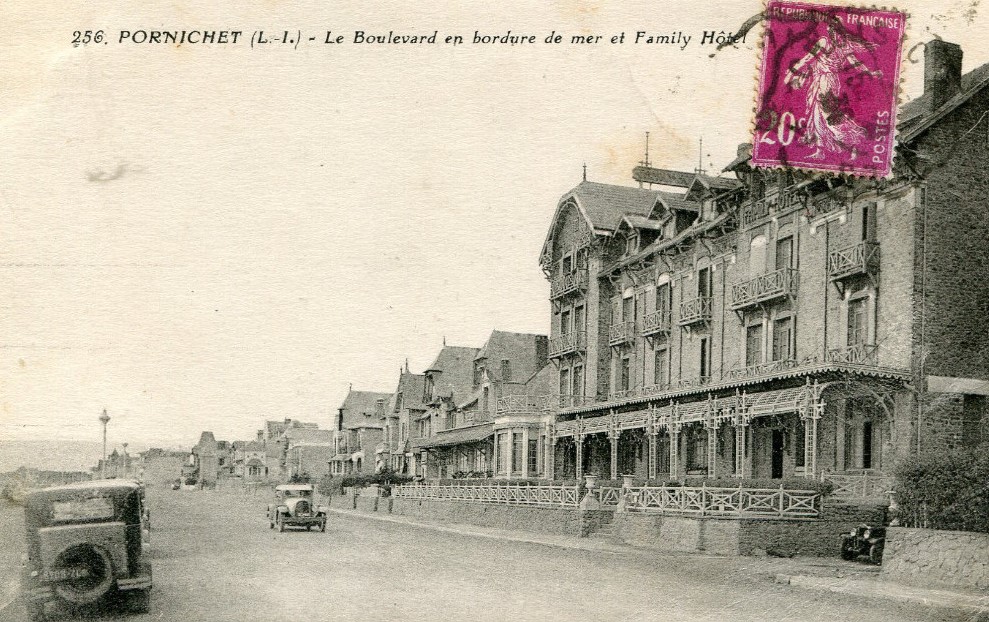 Pornichet - Le Boulevard en bordure de Mer - Loire-Atlantique