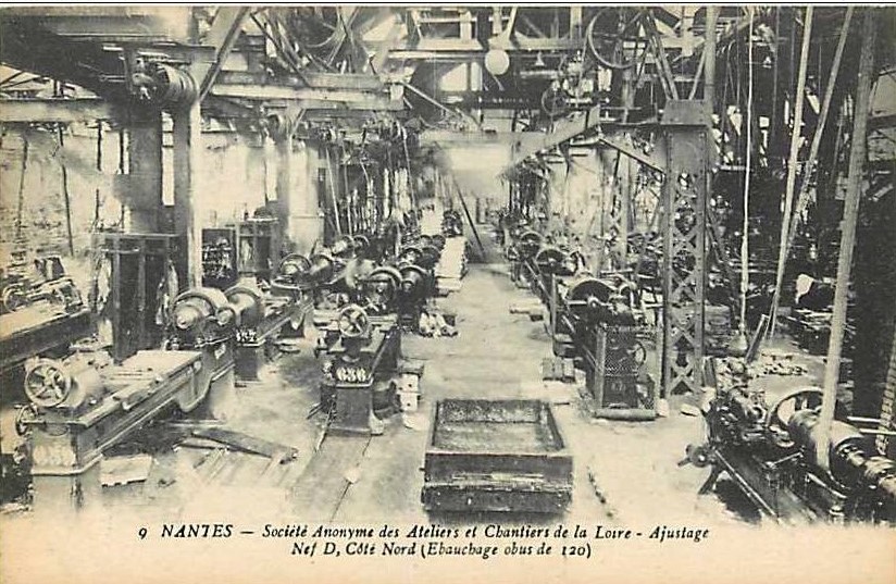 Nantes -Soci�t� Anonyme des Ateliers et Chantiers de la Loire - Loire-Atlantique