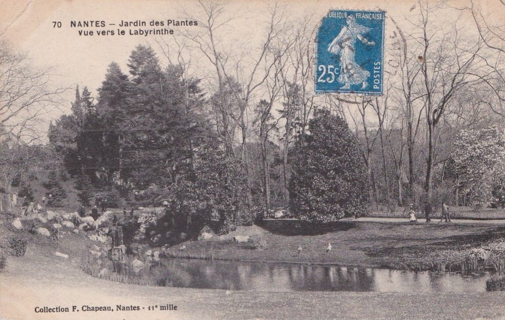 Nantes - Vue vers le Labyrinthe - Loire-Atlantique