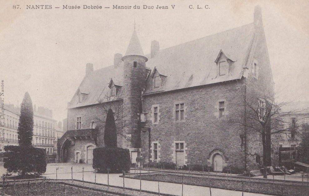 Nantes - Le Mus�e Dobr�e et la Maison du Duc Jean V - Loire-Atlantique