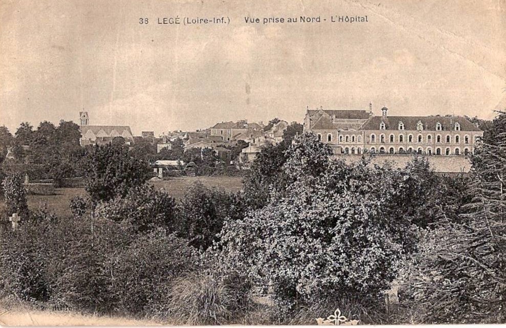 Legé - Vue prise du Nord - L