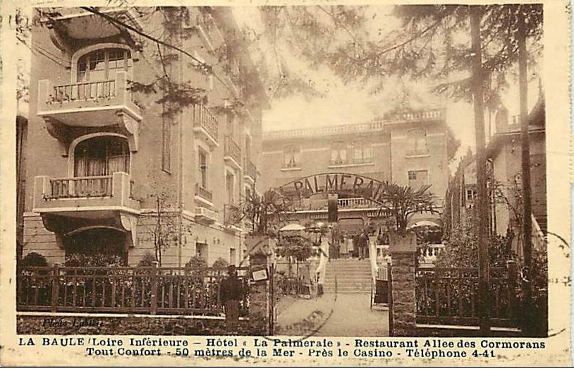 La Baule - H�tel Restaurant <i>La Palmeraie</i> - All�e des Cormorans - Loire-Atlantique