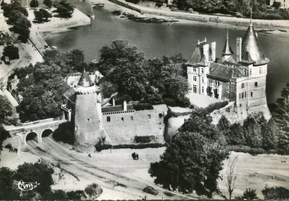 Pornic - Le Ch�teau - Vue a�rienne - Loire-Atlantique