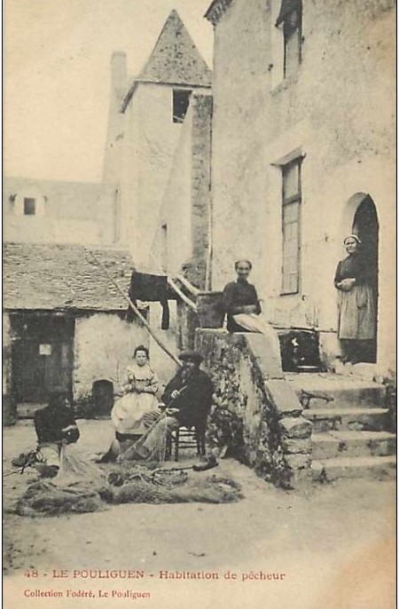 Le Pouliguen - Habitation de pêcheur  - Loire-Atlantique