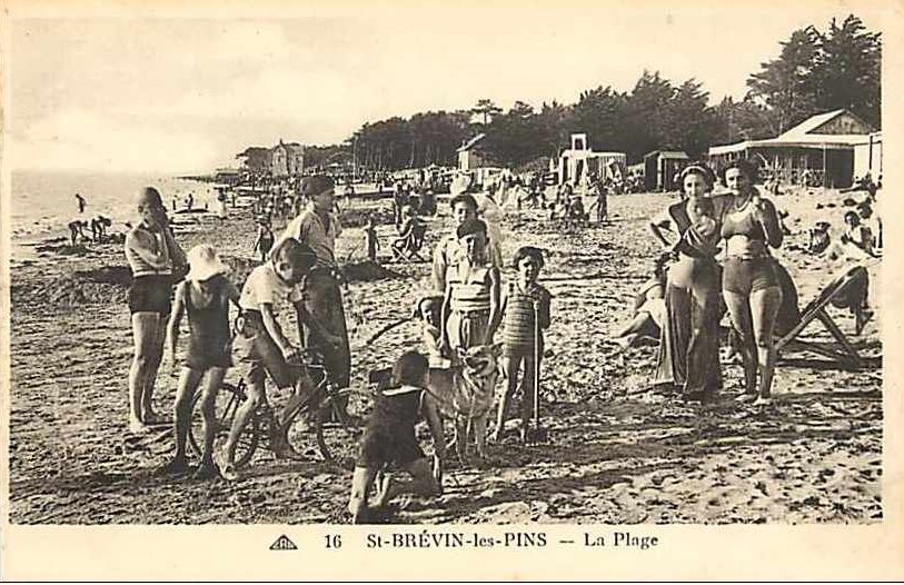 Saint-Br�vin-les-Pins - La Plage  - Loire-Atlantique