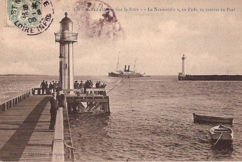 Saint-Nazaire - 1906 - Sur la Jetée - Loire-Atlantique