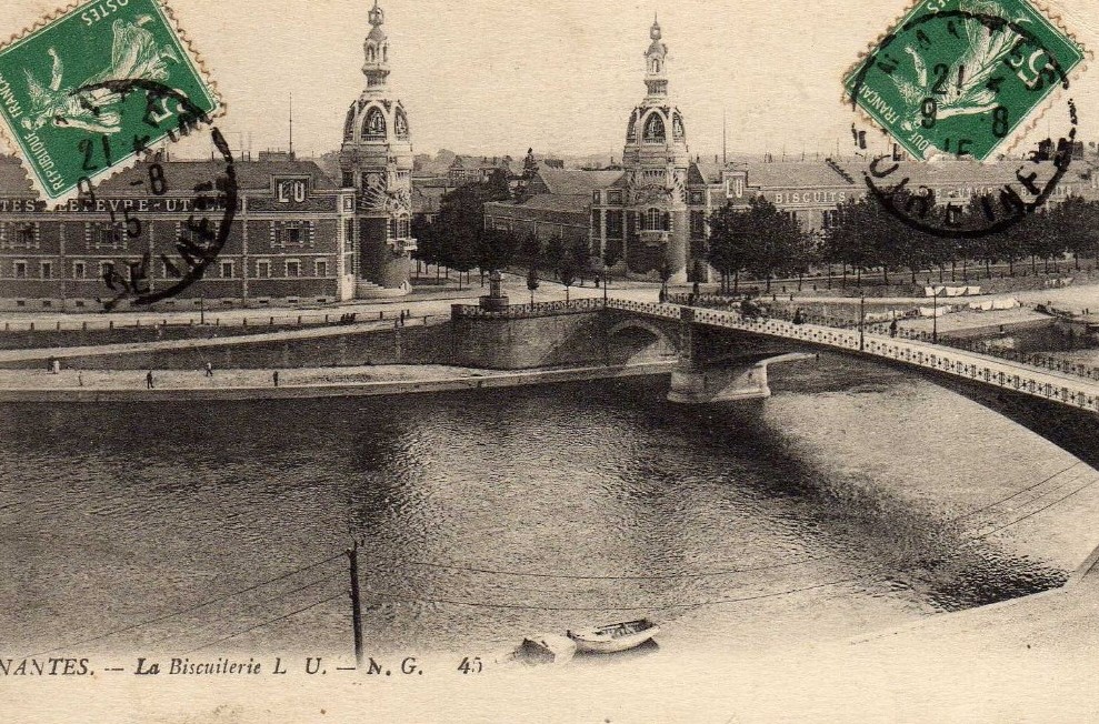 Nantes - La Biscuiterie LU - 1915  - Loire-Atlantique