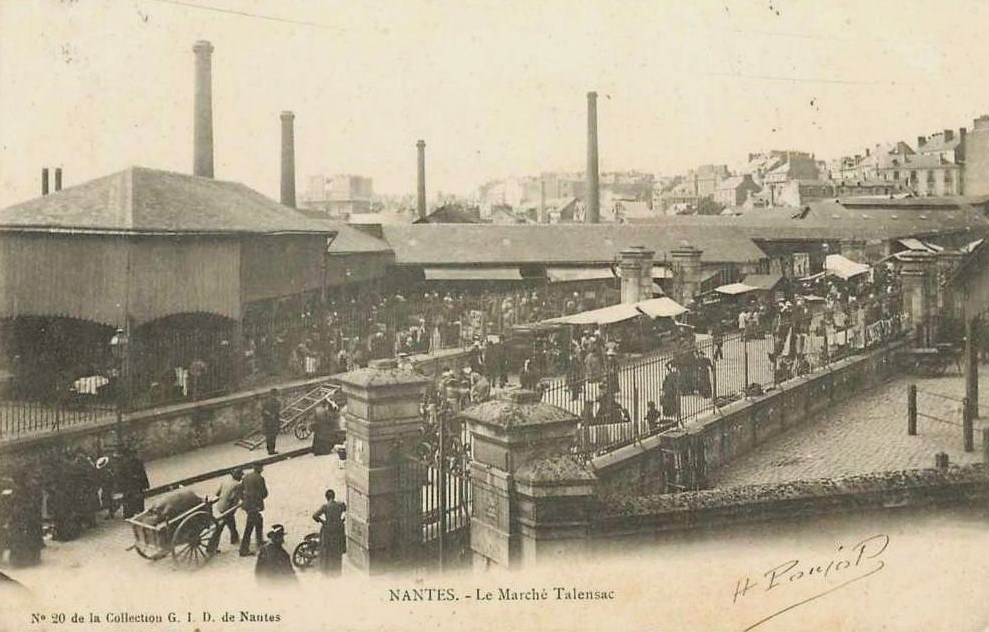 Nantes - Le March� Talensac - Loire-Atlantique