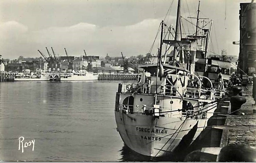 Nantes - Port -  Quai des Antilles et Quai de la Fosse - Loire-Atlantique