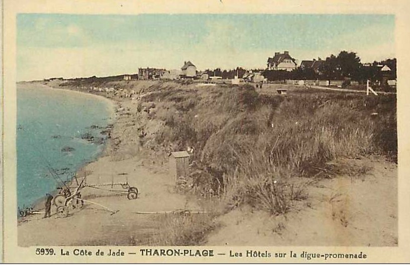 Tharon-Plage - Les H�tels sur la digue Promenade  - Loire-Atlantique