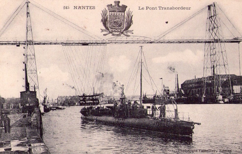 Nantes - Le Pont Transbordeur - Loire-Atlantique