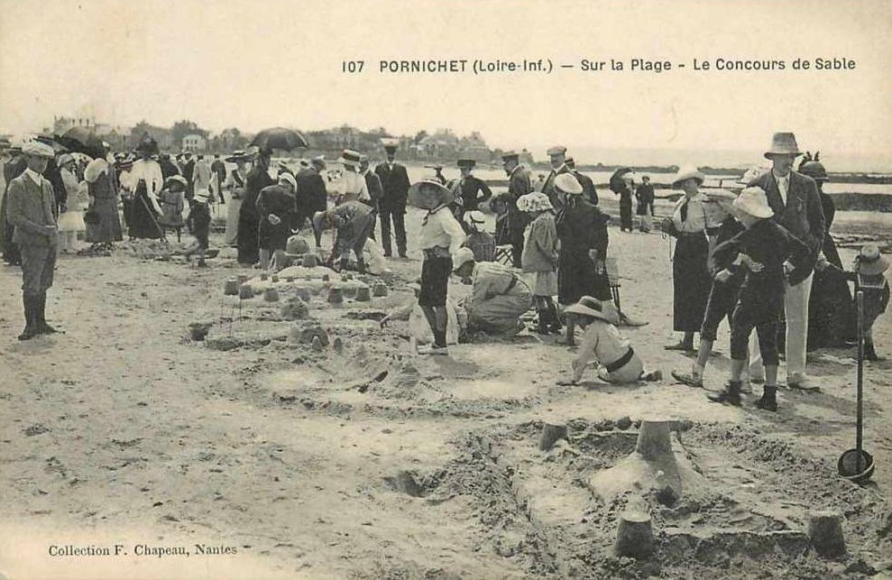Pornichet - Concours de sable - Loire-Atlantique
