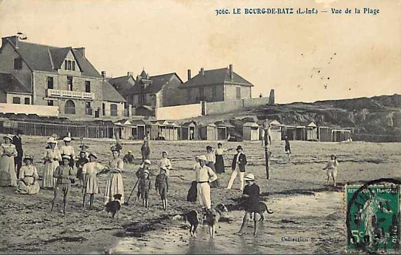 Le Bourg-de-Batz - Vue de la Plage - Loire-Atlantique
