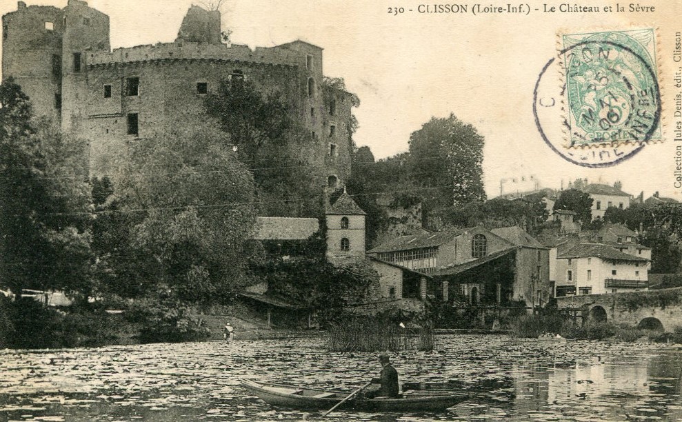 Clisson - Le Ch�teau et la S�vre - Loire-Atlantique