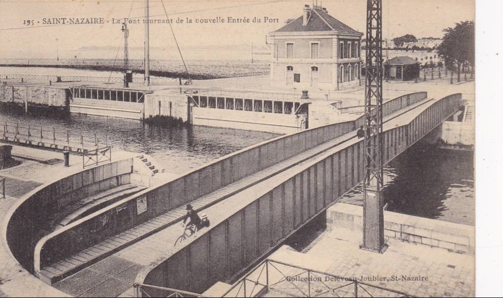 Saint-Nazaire - Le Pont Tournant de la Nouvelle Entr�e du Port  - Loire-Atlantique
