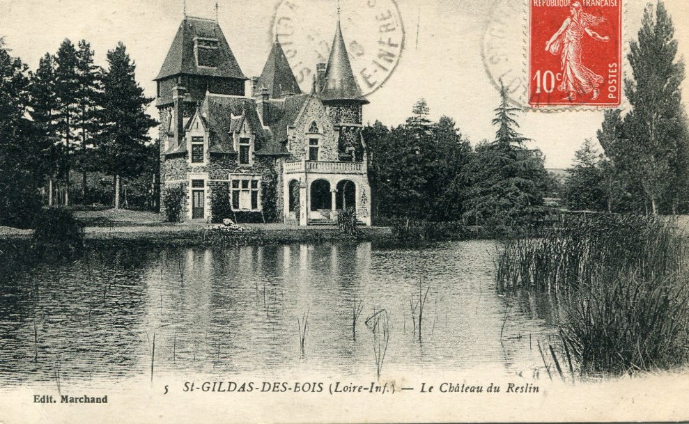 Saint-Gildas-des-Bois - Le Château de Reslin - Loire-Atlantique