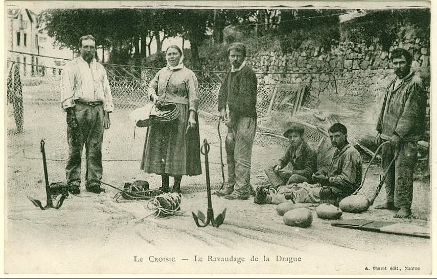 Le Croisic - Le Ravaudage de la Drague - Loire-Atlantique