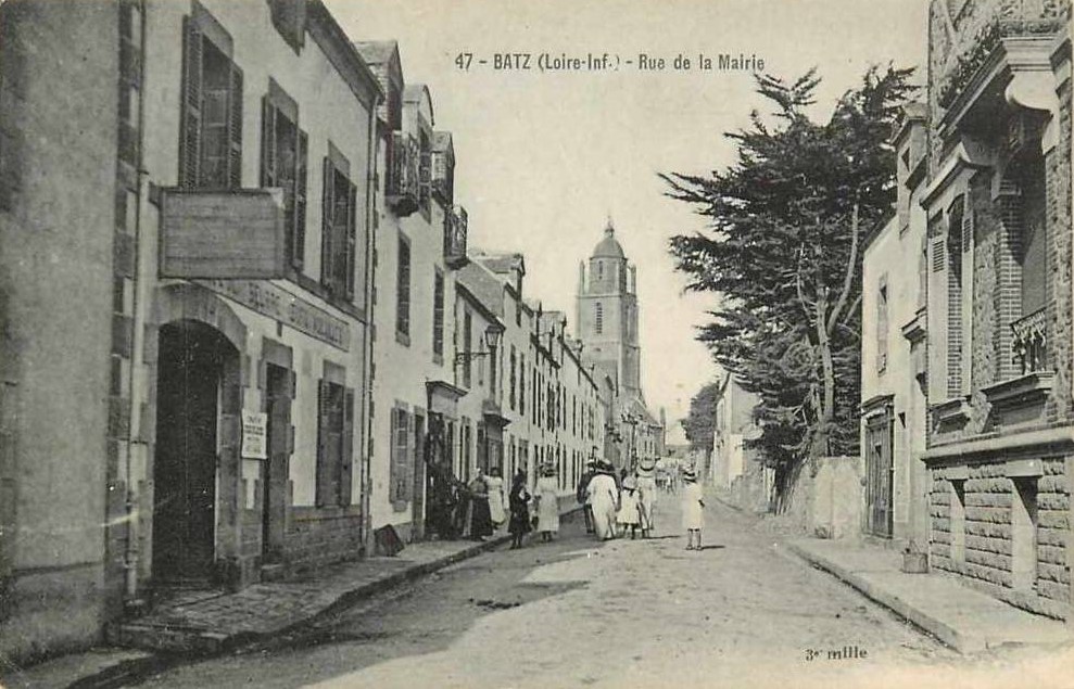 Batz-sur-Mer - Rue de la Mairie - Loire-Atlantique
