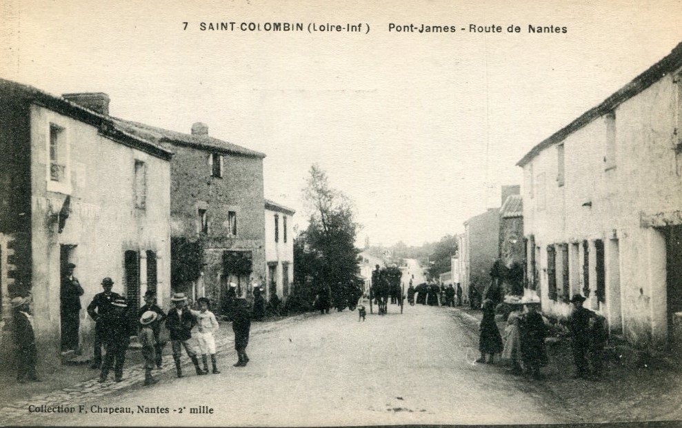 Saint-Colombin - Pont-James - Route de Nantes - Loire-Atlantique