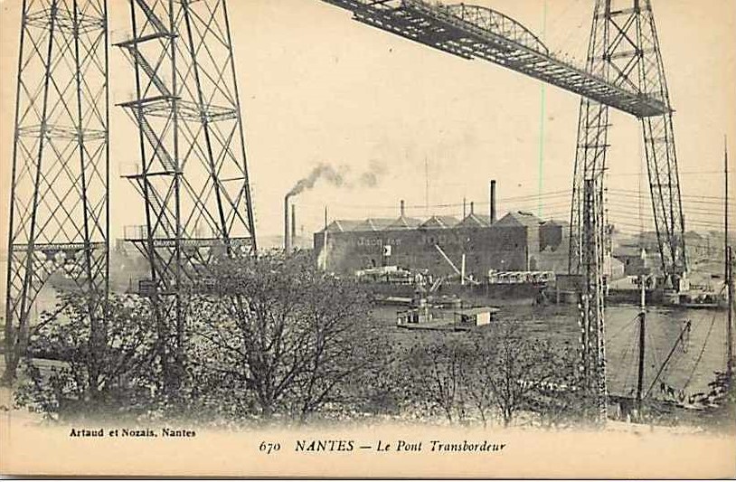 Nantes - Le Pont Transbordeur  - Loire-Atlantique