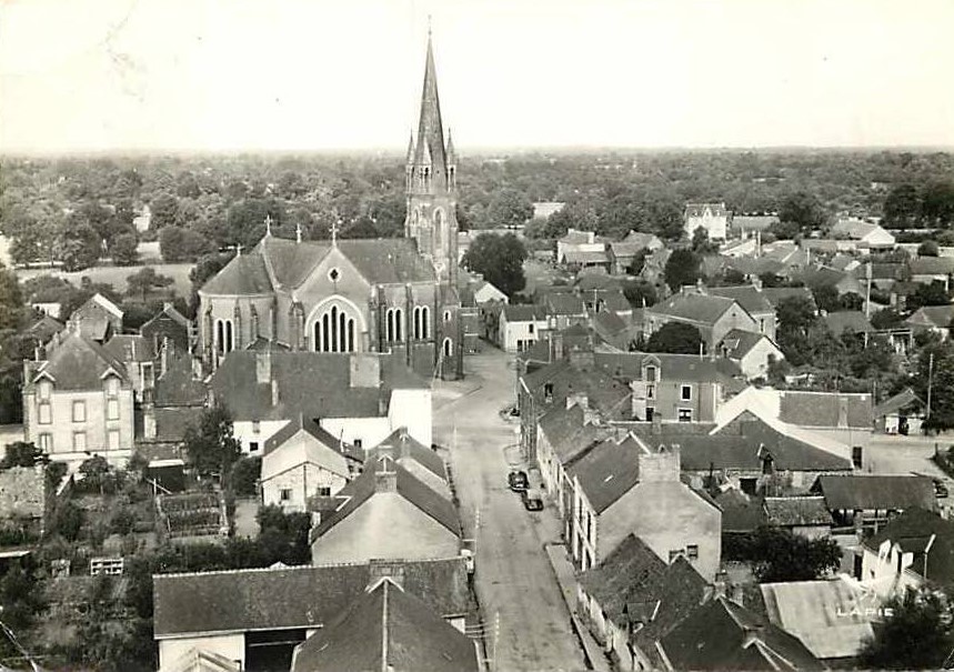 Treffieux - Vue Générale aérienne - Loire-Atlantique