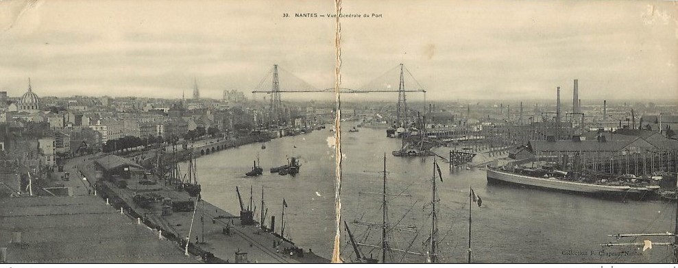Nantes - Vue G�n�rale du Port - Loire-Atlantique