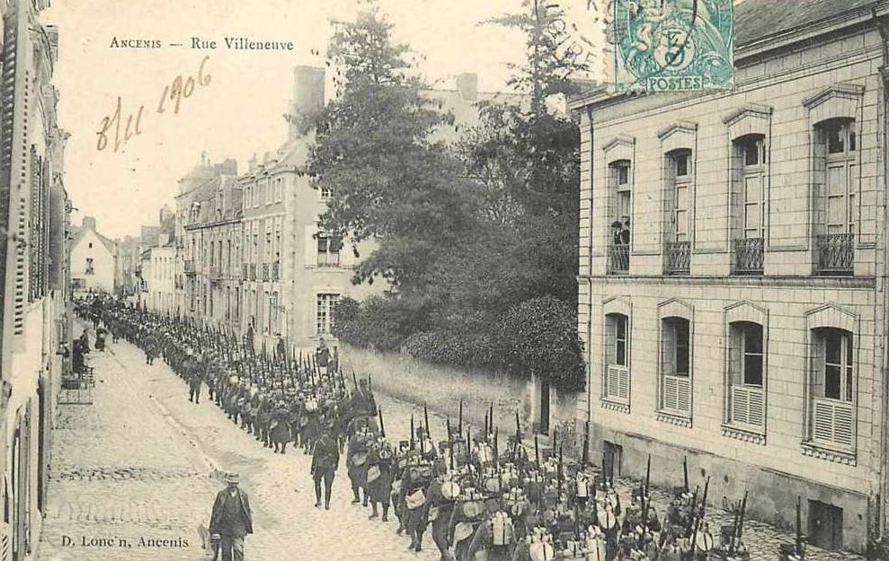 Ancenis d- Rue Villeneuve - Loire-Atlantique