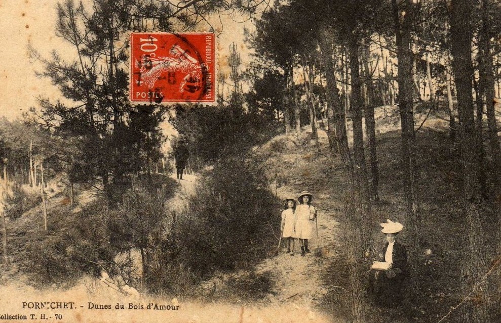 Pornichet - 1913 - Dunes du Bois d