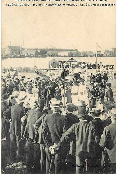 Nantes - Concours de Gymnastique 1 ao�t 1909 - Loire-Atlantique