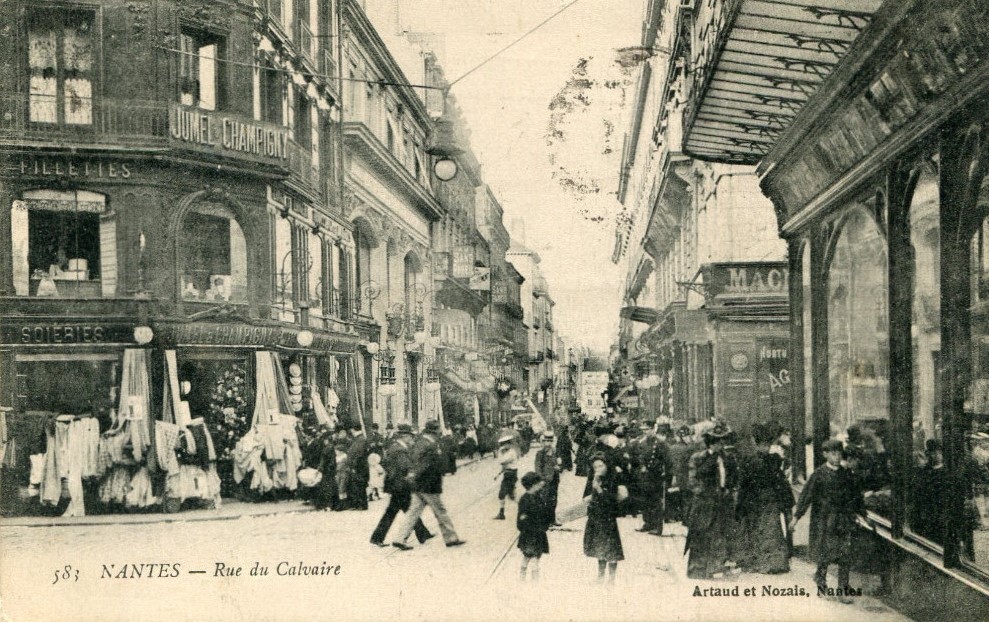 Nantes - Rue du Calvaire - Loire-Atlantique
