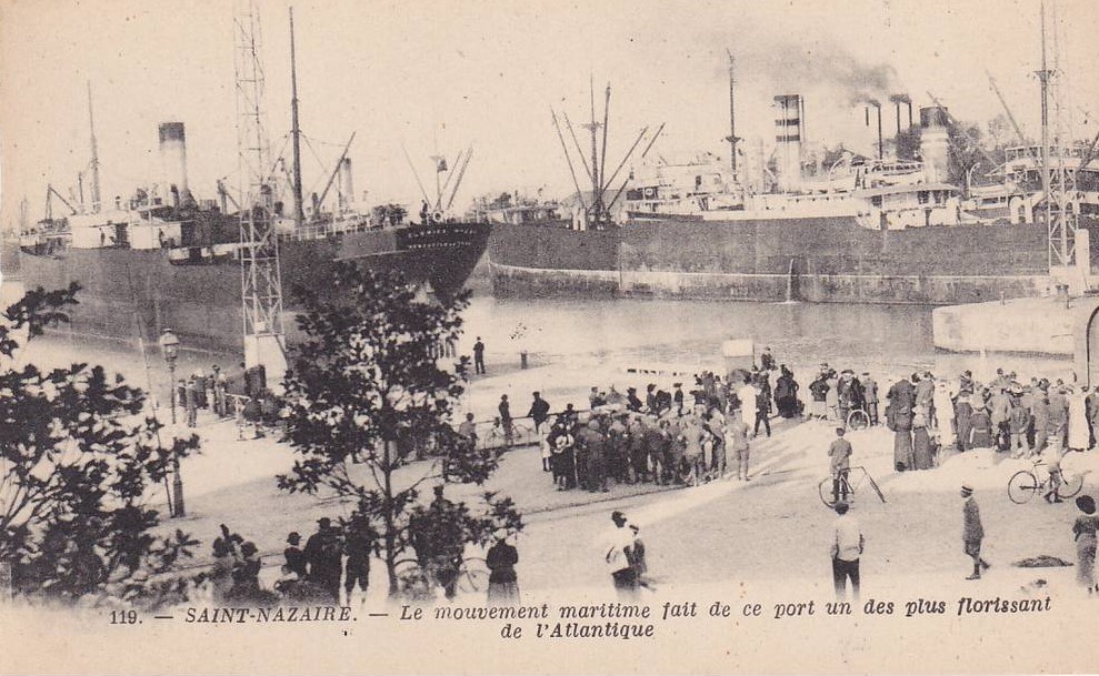 Saint-Nazaire - Le Mouvement Maritime fait de ce Port un des Plus Florissant de l