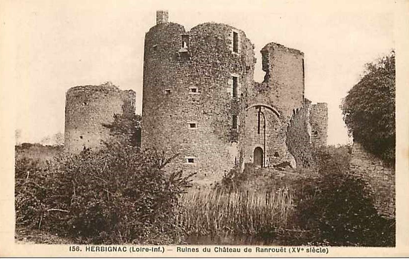 Herbignac - Ruines du Ch�teau de Ranrou�t - Loire-Atlantique