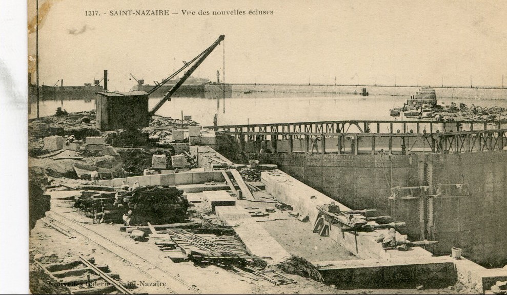 Saint-Nazaire - Vue des Nouvelles �cluses - Loire-Atlantique