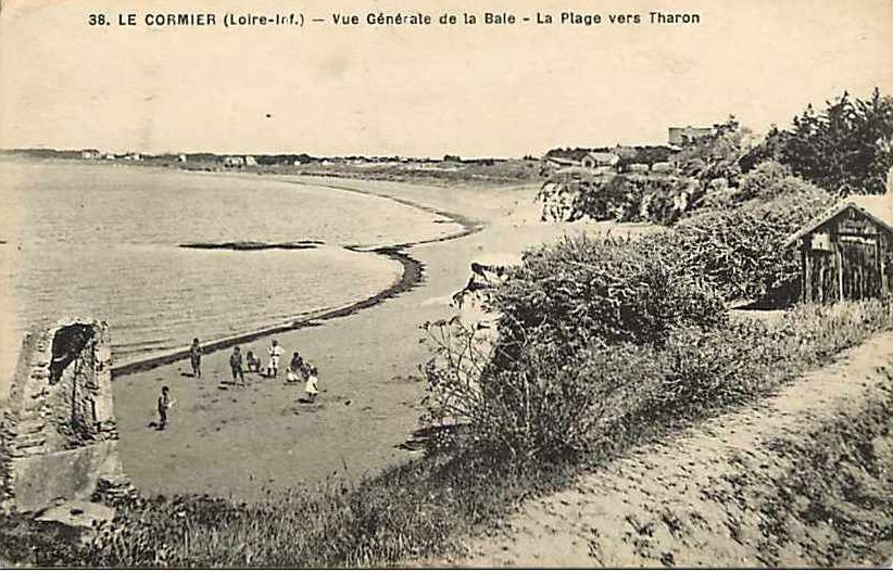 Le Cormier - Vue G�n�rale de la Baie - La Plage vers Tharon - Loire-Atlantique