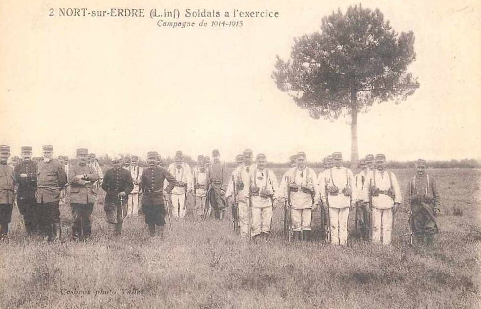 Nort-sur-Erdre - Soldats � l