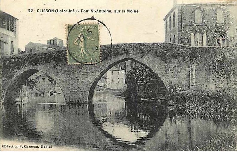 Clisson - Pont Saint-Antoine, sue la Moine - Loire-Atlantique