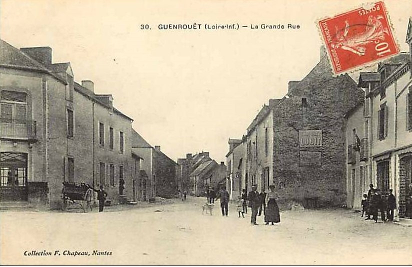 Guenrouët - La Grande Rue - Loire-Atlantique