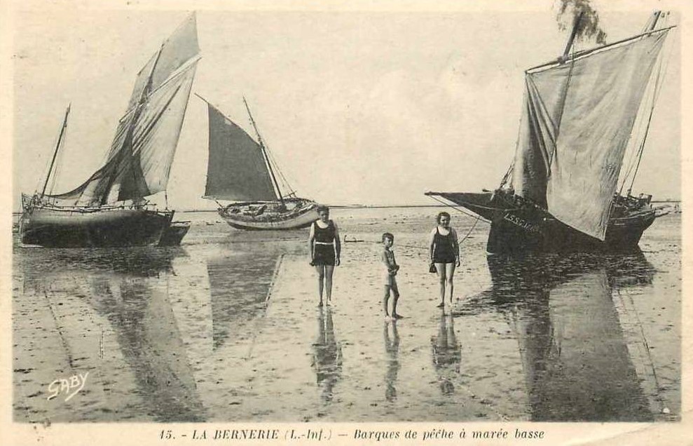 La Bernerie - Barques de Pche - Loire-Atlantique