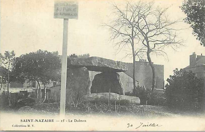 Saint-Nazaire - Le dolmen - Loire-Atlantique