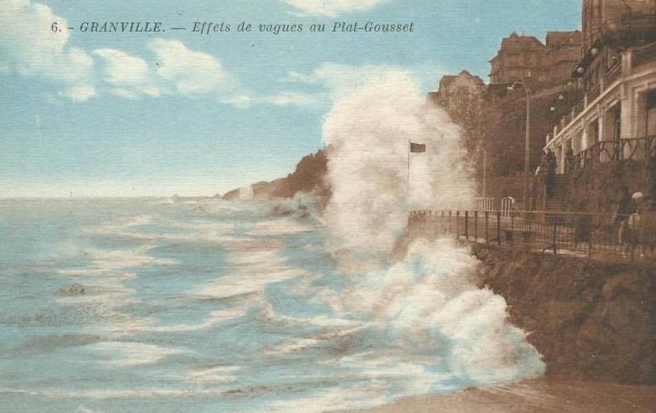GRANVILLE - Effets de Vagues au Plat Gousset - Manche (50) - Normandie