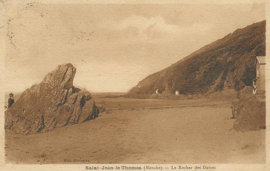 SAINT-JEAN-LE-THOMAS - Rocher des Dames - Manche (50) - Normandie