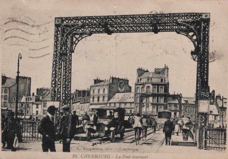 Cherbourg - Le Pont Tournant - Manche (50) - Normandie