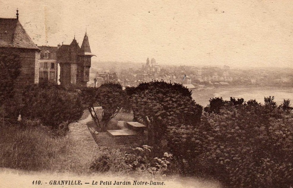 Granville - Jardin Notre-Dame - vers 1929  - Manche (50) - Normandie